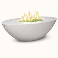 American Fyre Designs Calais 60" Oval Gas Fire Table — studio