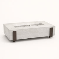 American Fyre Designs Iron Saddle 60" Gas Fire Table — studio