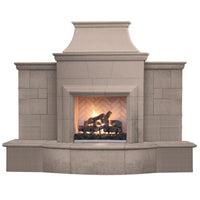 American Fyre Designs Grand Petite Cordova Vent-Free Outdoor Gas Fireplace