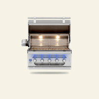 American Made Grills Muscle Built-In Hybrid Grill - 36" - ExceptionalFire