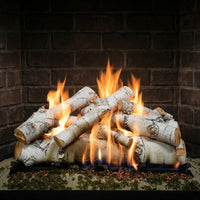 30" Sierra Birch Gas Log Set | Formation Creation
