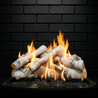 30" Sierra Birch Gas Log Set | Formation Creation