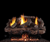Real Fyre Charred Aged Split Vent-Free Gas Log Set