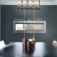 Clearion™ Elite 50 See Through Built-in Electric Fireplace - ExceptionalFire