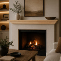Cumberland Wood Mantel Shelf Kit Unfinished
