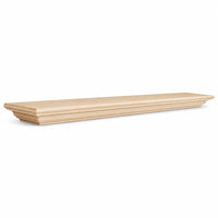 Cumberland Wood Mantel Shelf Kit Unfinished