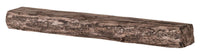Cumberland Live Edge Non-Combustible Mantel Shelf RIVER ROCK Finish - ExceptionalFire