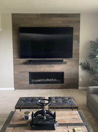Custom Old World Metal Floating Mantel Shelf Non-Combustible | Stoll Industries
