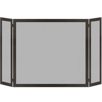 Custom steel free standing folding screens with 3/16" solid steel frame and heavy gauge wire mesh, made in USA
