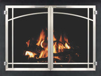 DeepSet - Masonry and Prefab Fireplace Doors - ExceptionalFire