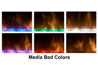Dimplex Multi-Fire Slim 50" Smart Recessed / Wall Mount Linear Electric Fireplace - Model PLF5014-XS - ExceptionalFire