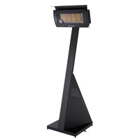 Dimplex Outdoor Portable Infrared Propane Heater with wheels and 31,500 BTU for outdoor patio warmth