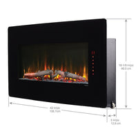 Winslow Linear 42" Electric Fireplace - Model SWM4220
