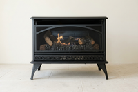 Empire HearthRite Vent-Free Gas Stove - Model HRSQ25MVL — additional view. AI-assisted visualization; shown fronts, liners, media and surroundings may be optional.