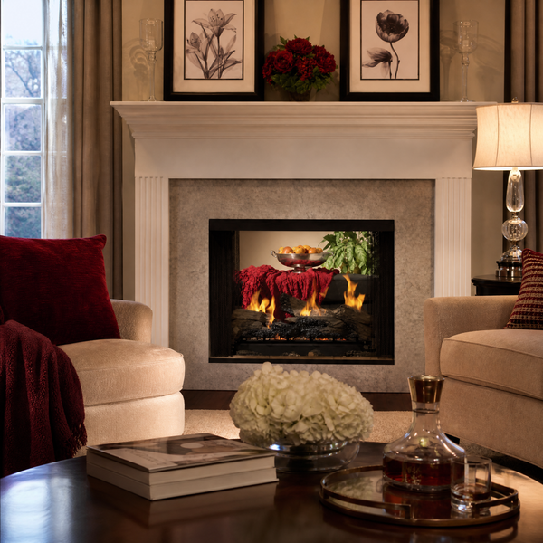 Empire Breckenridge Premium 36" See-Through Vent-Free Gas Firebox - Model VFP36SB2E — lifestyle