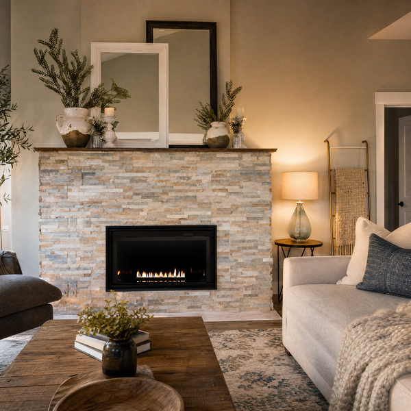Empire DVL Linear 36" Direct Vent Linear Gas Fireplace — lifestyle