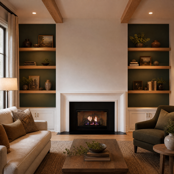 Empire Innsbrook 28" Vent-Free Gas Fireplace Insert — lifestyle