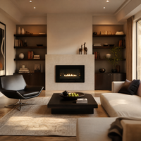 Empire Loft Vent-Free Gas Fireplace - Model VFL20 — lifestyle