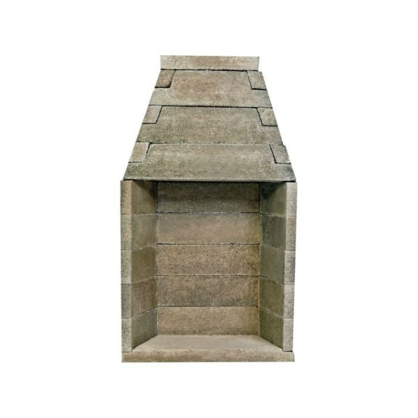 Engineered Rumford Style Masonry Fireplace System - 42"