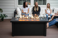 Fire Pit Tables Standard Milan Linear - ExceptionalFire
