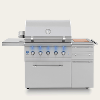 American Made Grills Encore 36" Freestanding Hybrid Grill
