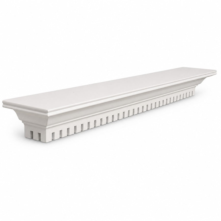 Federal concrete mantel in Luna