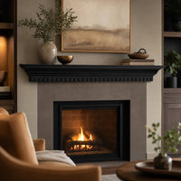 Federal Non-Combustible Mantel Shelf Raven Finish