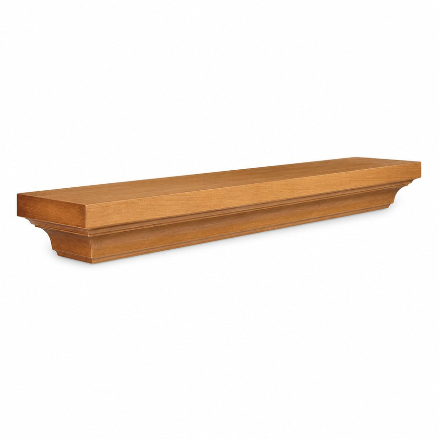 Woodford Wood Mantel in Honey Oak