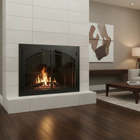 Carolina Steel Fireplace Glass Door Arch Conversion | Masonry & Zero Clearance | Custom