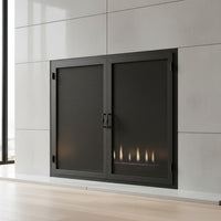 Legend Custom Masonry & Prefab Fireplace Mesh Doors