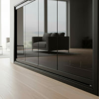 Cabot - Steel Masonry Fireplace Glass Doors | Custom