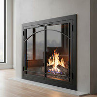 Carolina Sunrise - Masonry & Prefab Fireplace Glass Doors | Custom