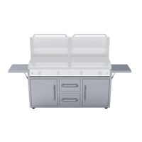 Le Griddle Grand Texan Freestanding Cart for GFE160 - Stainless Steel