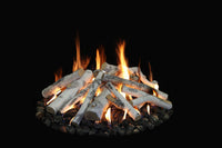 Grand Canyon 24" Round Tall Stack Outdoor Fire Pit Burner Kit - Electronic Ignition, Propane