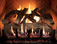 Grand Canyon Jumbo 48" Arizona Weathered Oak Vented Gas Log Set - 15 Piece