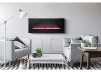 Harsten 50 Electric Linear Fireplace - Model NEFL50HF-BT - ExceptionalFire