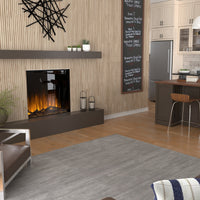 Ignite Aspire 36" Built-In Electric Fireplace – Dynamic Flame Effect (ASP36)