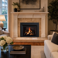 IronStrike Madison Park 34" Direct Vent Gas Fireplace Insert - Model MADISON PARK 34 — lifestyle