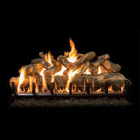 Grand Canyon 120" Arizona Weathered Oak Charred Jumbo Vented Gas Logs