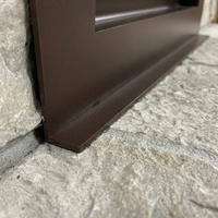 Fireplace Door Hearth Flange – Custom Made