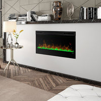 Prism Linear 34" Electric Fireplace - Acrylic Ice - Model BLF3451