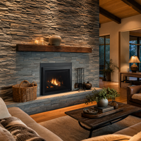 Majestic Ruby 30" Direct Vent Gas Fireplace Insert — lifestyle