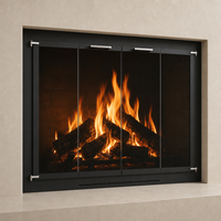 Bar Iron - Masonry & Prefab Fireplace Doors | Custom