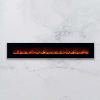 Modern Flames Ambiance 144'' Wall Mount Electric Fireplace - Model AL144CLX2-G - ExceptionalFire
