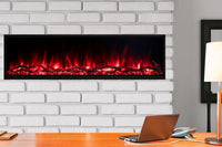 Modern Flames Landscape Pro Slim 56-Inch Built In Wall Mount Electric Fireplace - Model LPS-5614 - ExceptionalFire