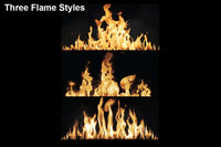 Modern Flames Orion Traditional 30" Heliovision Virtual Built-In Electric Firebox - Model OR30-TRAD - ExceptionalFire