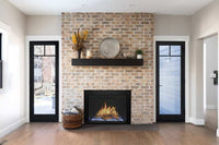 Modern Flames Orion 54" Heliovision electric built-in firebox with lifelike flames and smart controls