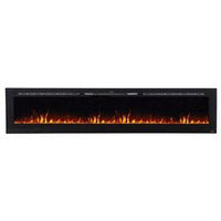 Modern Flames Spectrum Slimline 74-Inch Electric Fireplace - Model SPS-74B - ExceptionalFire