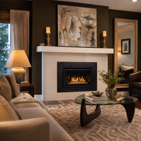 Montigo Illume 30" Direct Vent Gas Fireplace Insert - Model 30FID — lifestyle