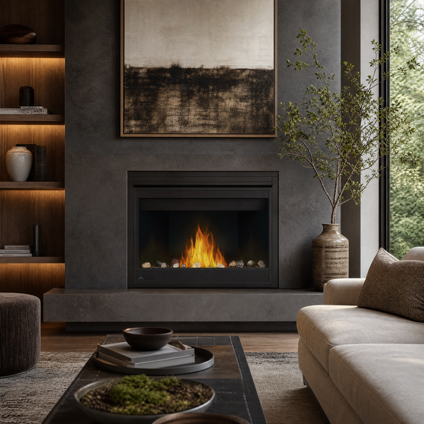 Napoleon Ascent 42" Direct Vent Gas Fireplace — lifestyle